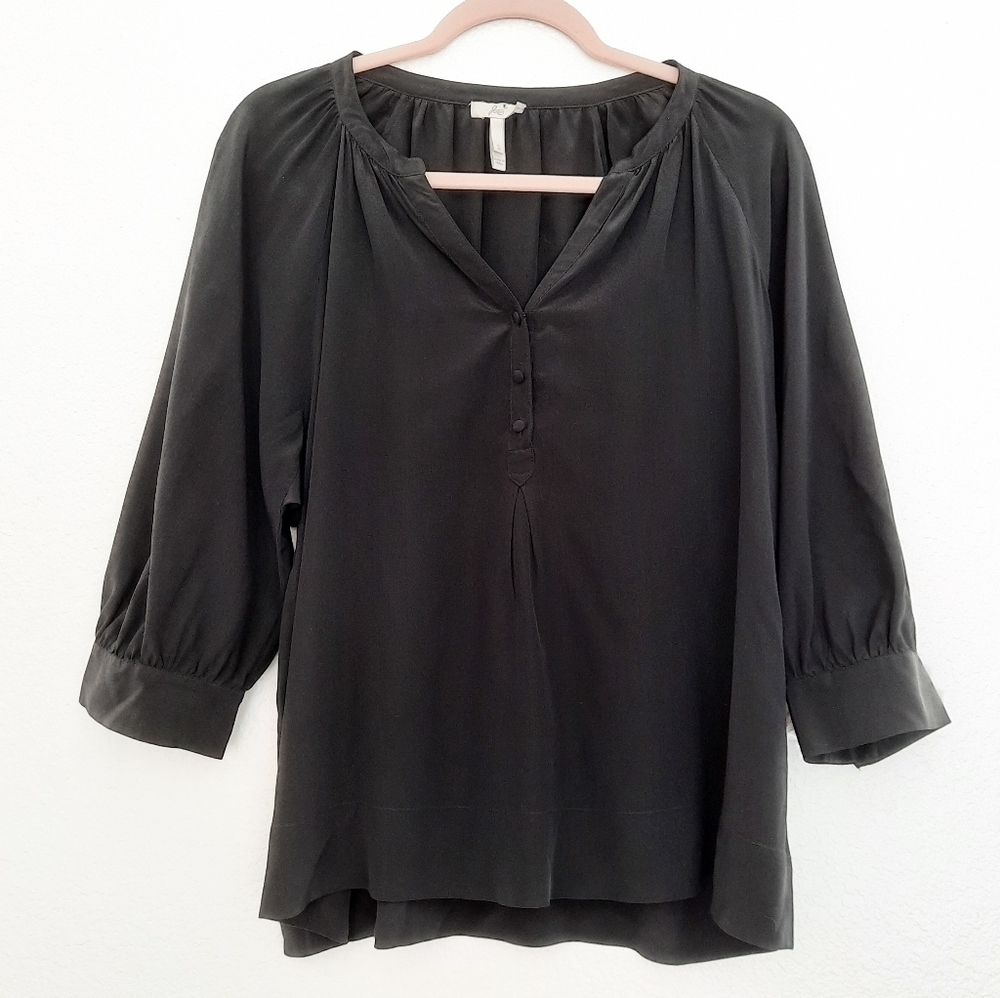 Joie Black Silk Blouse S